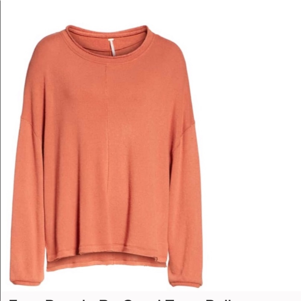 NWT Free People Sweater Be Good Terry Pullover XS